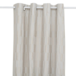 Rideau "Leyna" jacquard lin 140x260cm