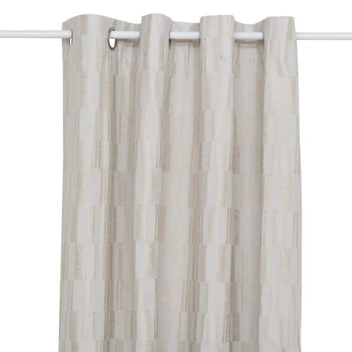 Rideau "Leyna" jacquard lin 140x260cm