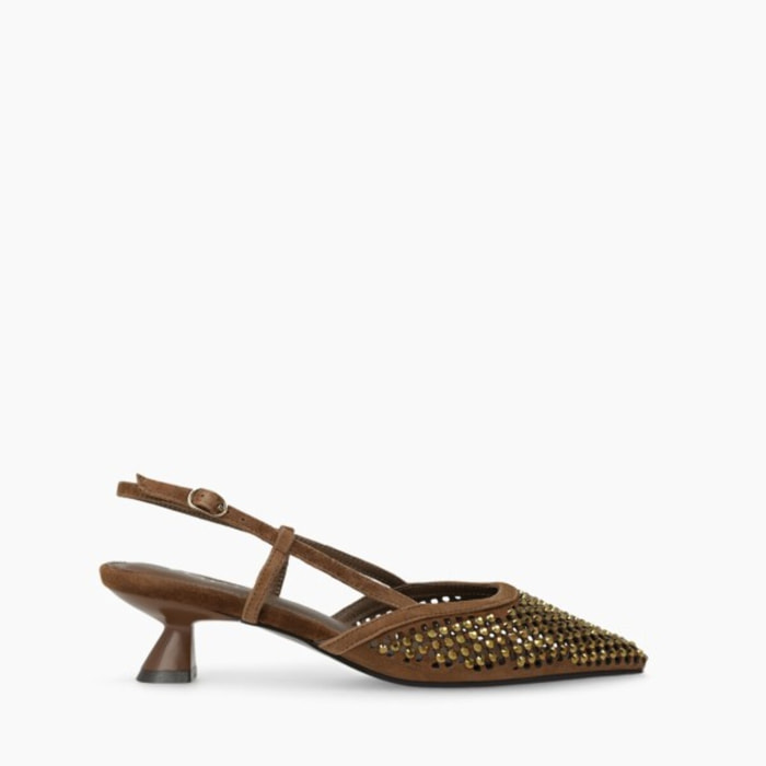 ZAPATOS DE SALÓN A-CASIA MARRONES
