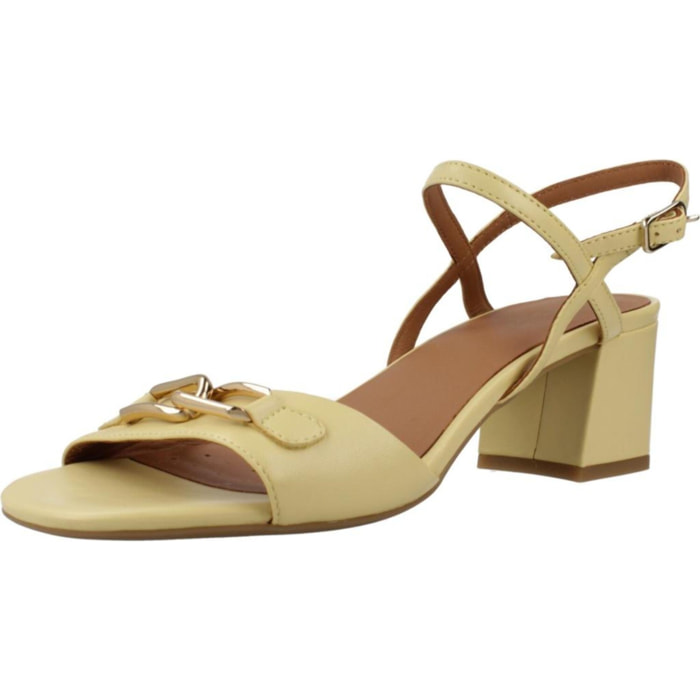 Sandalias Mujer de la marca GEOX  modelo D NEW ERAKLIA 50 AMARILLO