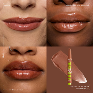 NYX Professional Makeup FAT OIL SLICK CLICK Baume à lèvres FEEDWORTHY