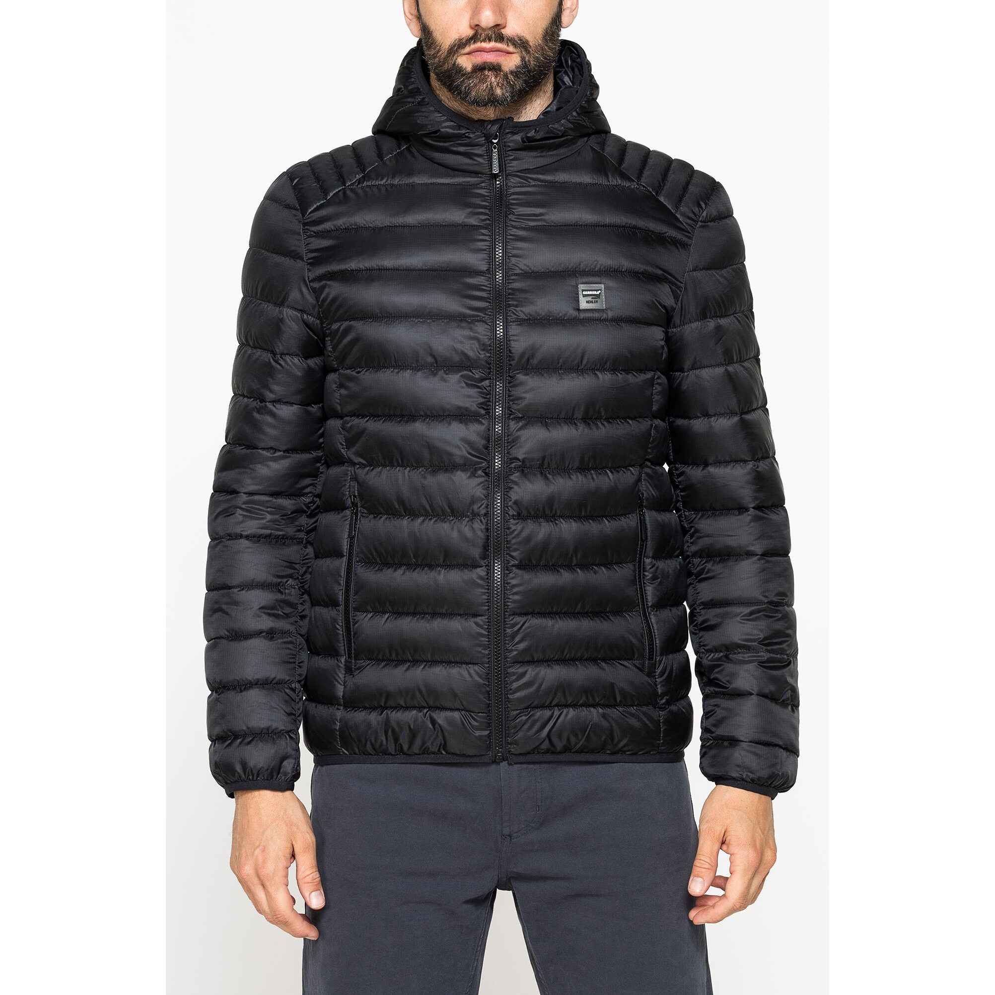 PIUMINO ULTRALEGGERO IN RIPSTOP CON CAPPUCCIO