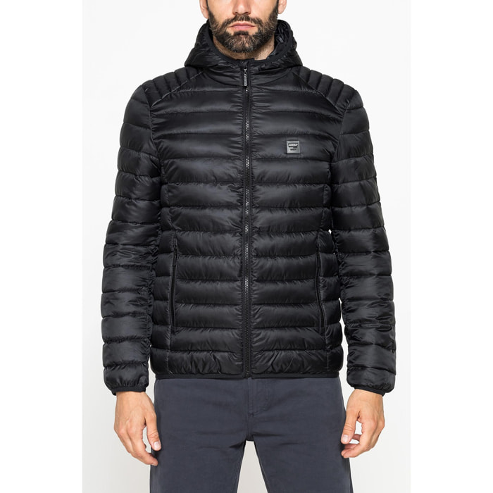 PIUMINO ULTRALEGGERO IN RIPSTOP CON CAPPUCCIO