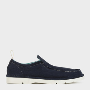 SLIP ON P19 UOMO IN SUEDE NOTTE