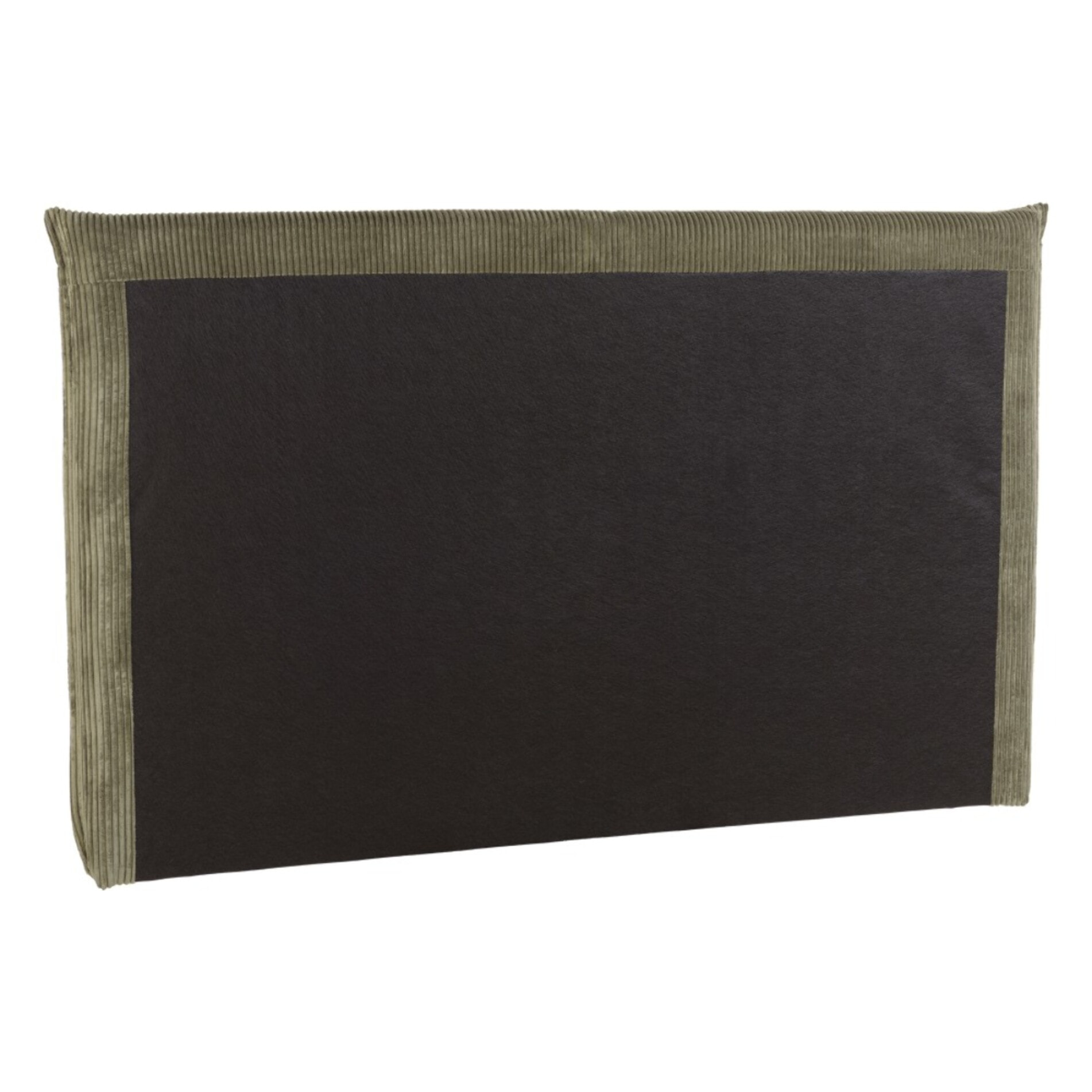 ARTHUR - Tête de lit rembourrée pour lits 140/160cm velours côtelé vert