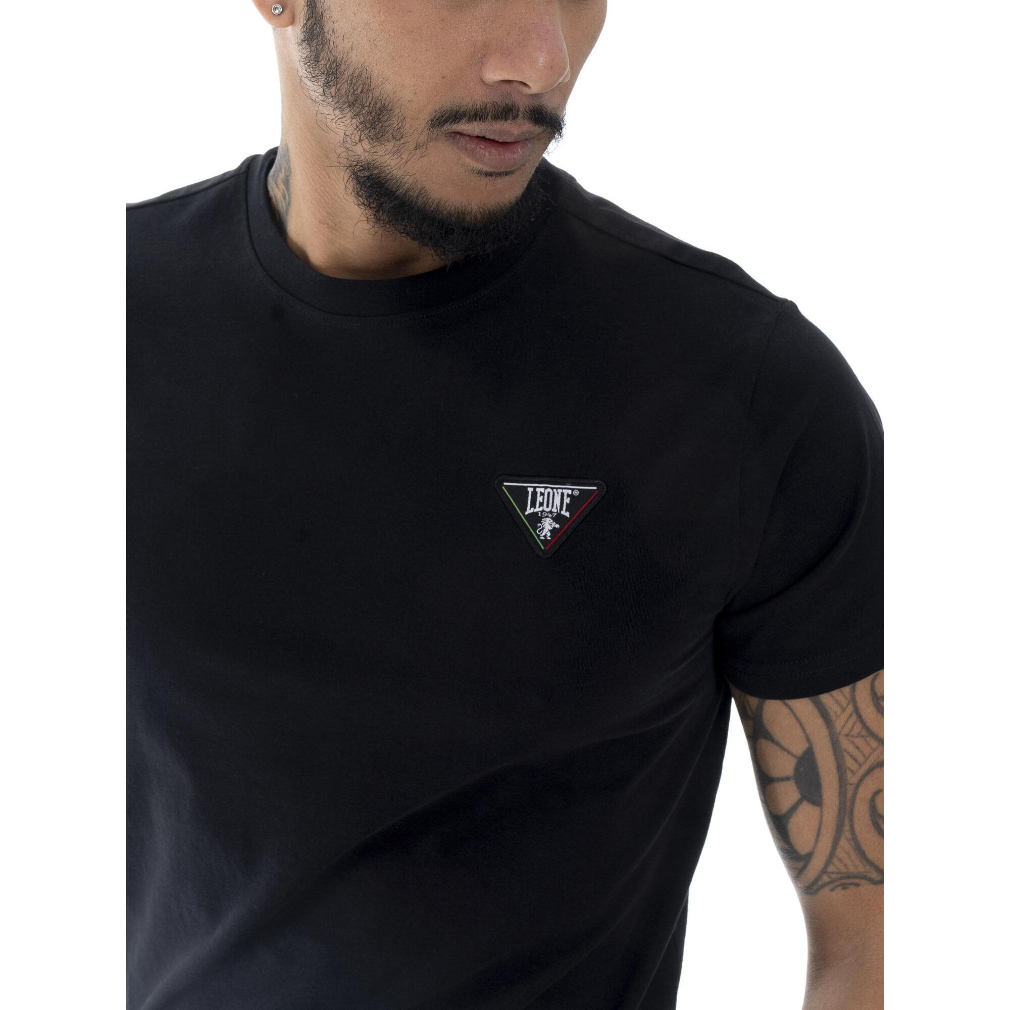 T-shirt a maniche corte da uomo Leone Patch