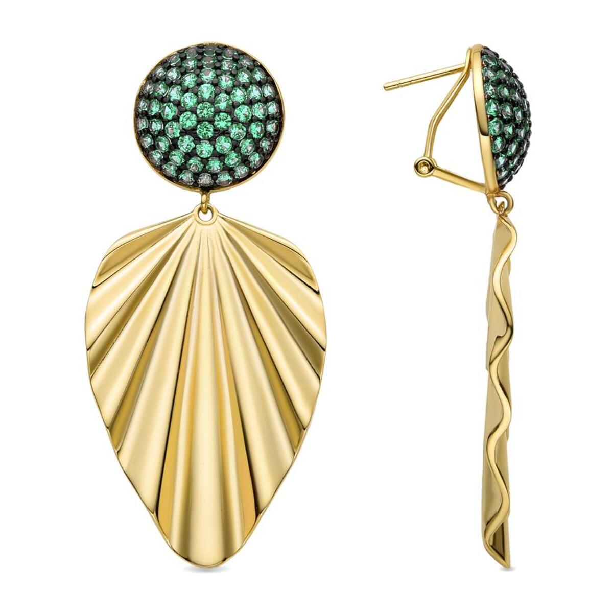 Pendientes Lux by Lux acabados en oro 18k