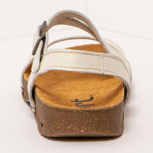 Sandalias 1045 NAPPA CREAM/ I BREATHE color Cream