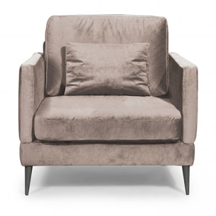 Fauteuil Splendido Velours - 1 Place