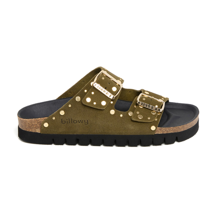 Sandalo Piattaforma Donna Kaki BILLOWY CACHI