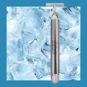 Vibralift Bar Masseur Facial - Gris - Batterie: 1x 1,5 V AA