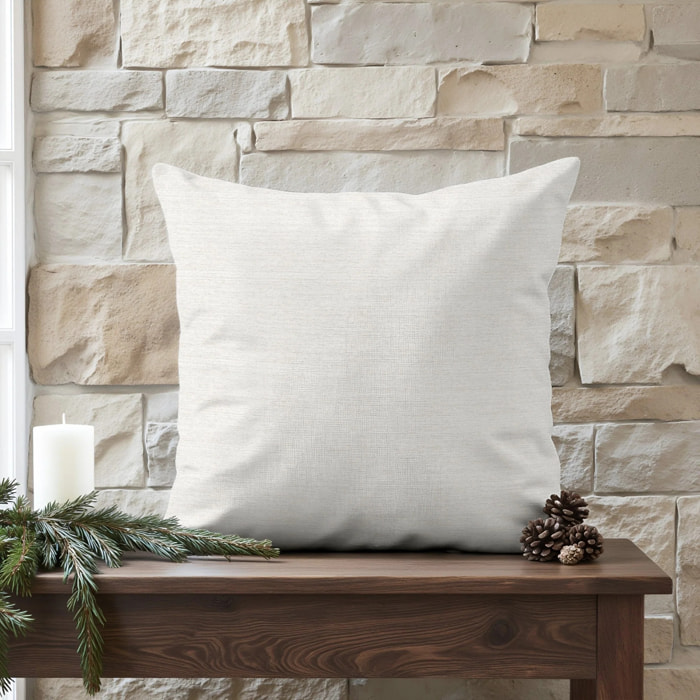 Housse de coussin 100% algodón Texture Lin 50x50 cm