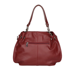 Borsa a mano da donna Made in Italy - Modello Ereba - 100% pelle - 38.0 x 30.0 x 12.0 cm
