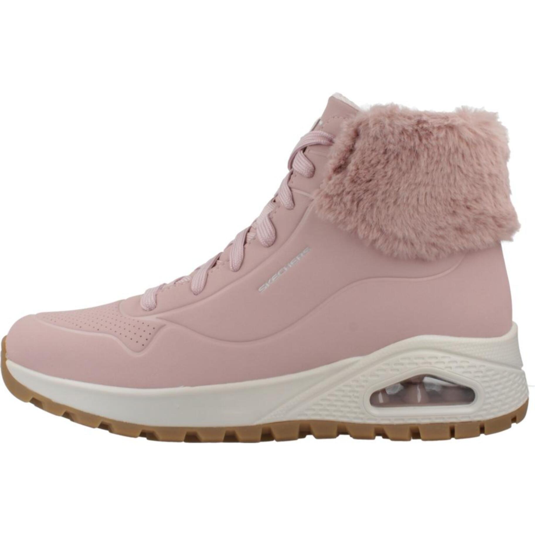 Botines Mujer Uno Rugged Fall Air Rosa