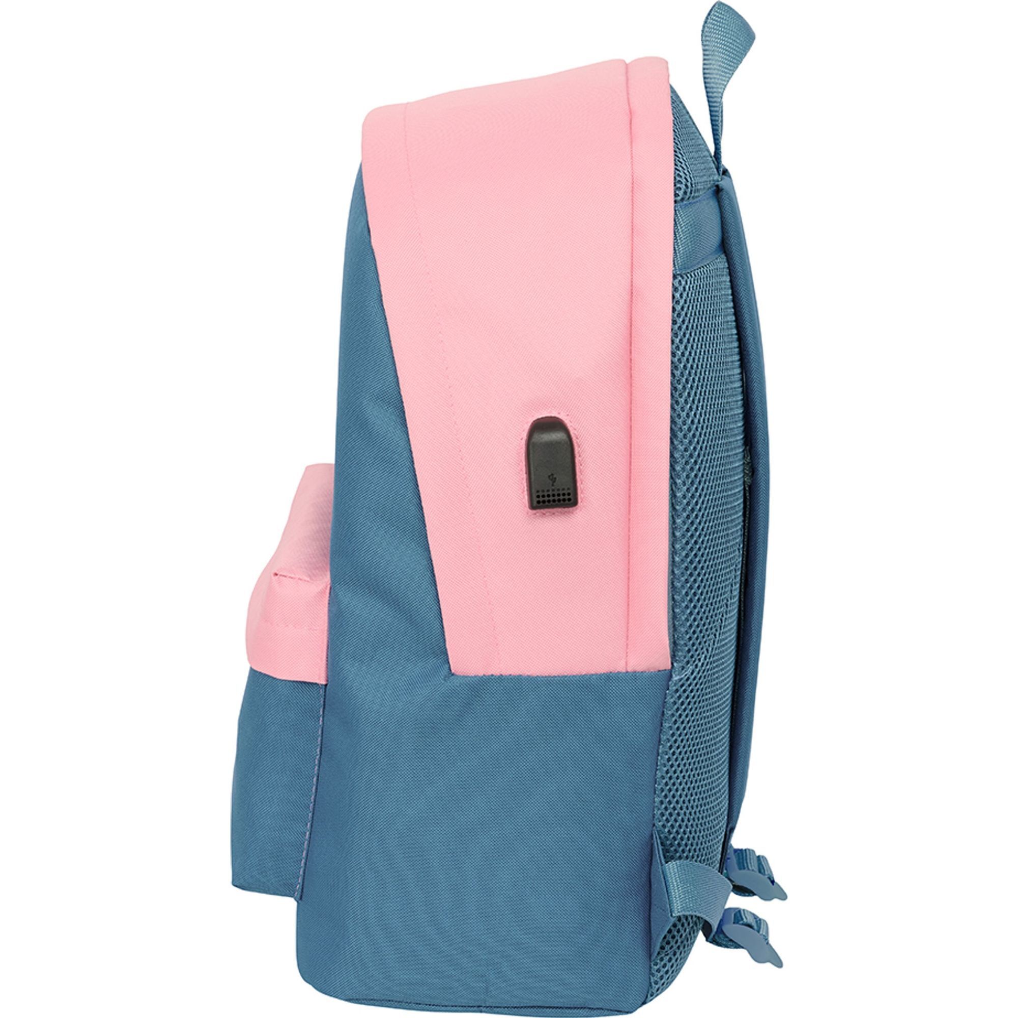 Mochila doble para portatil 15,6"+usb el pulpo "indigo"