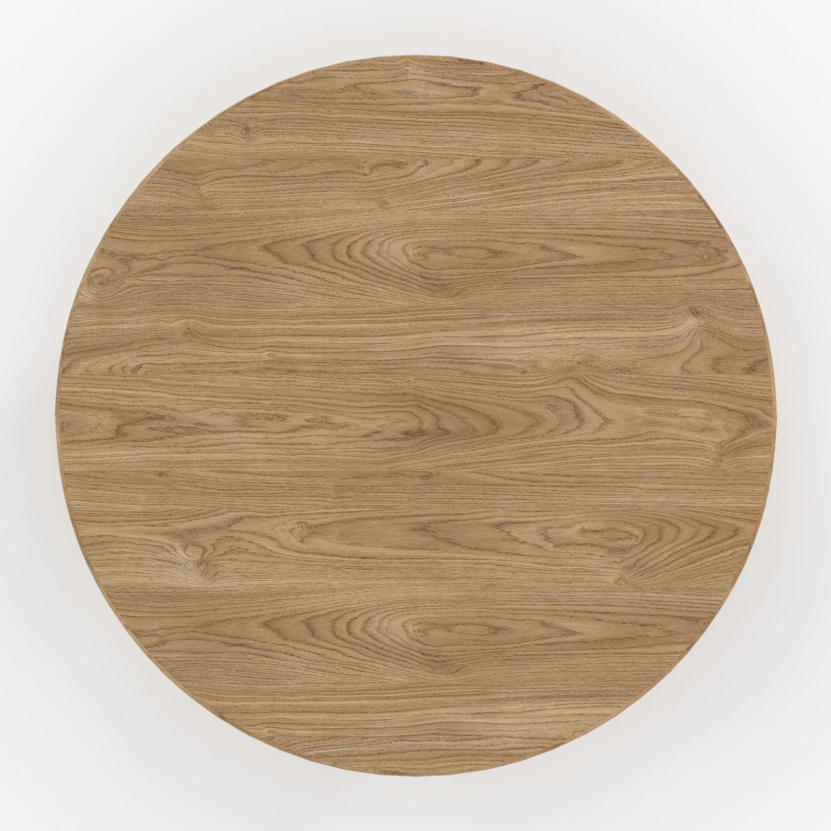 Table basse ronde en bois massif de mindi - Galia