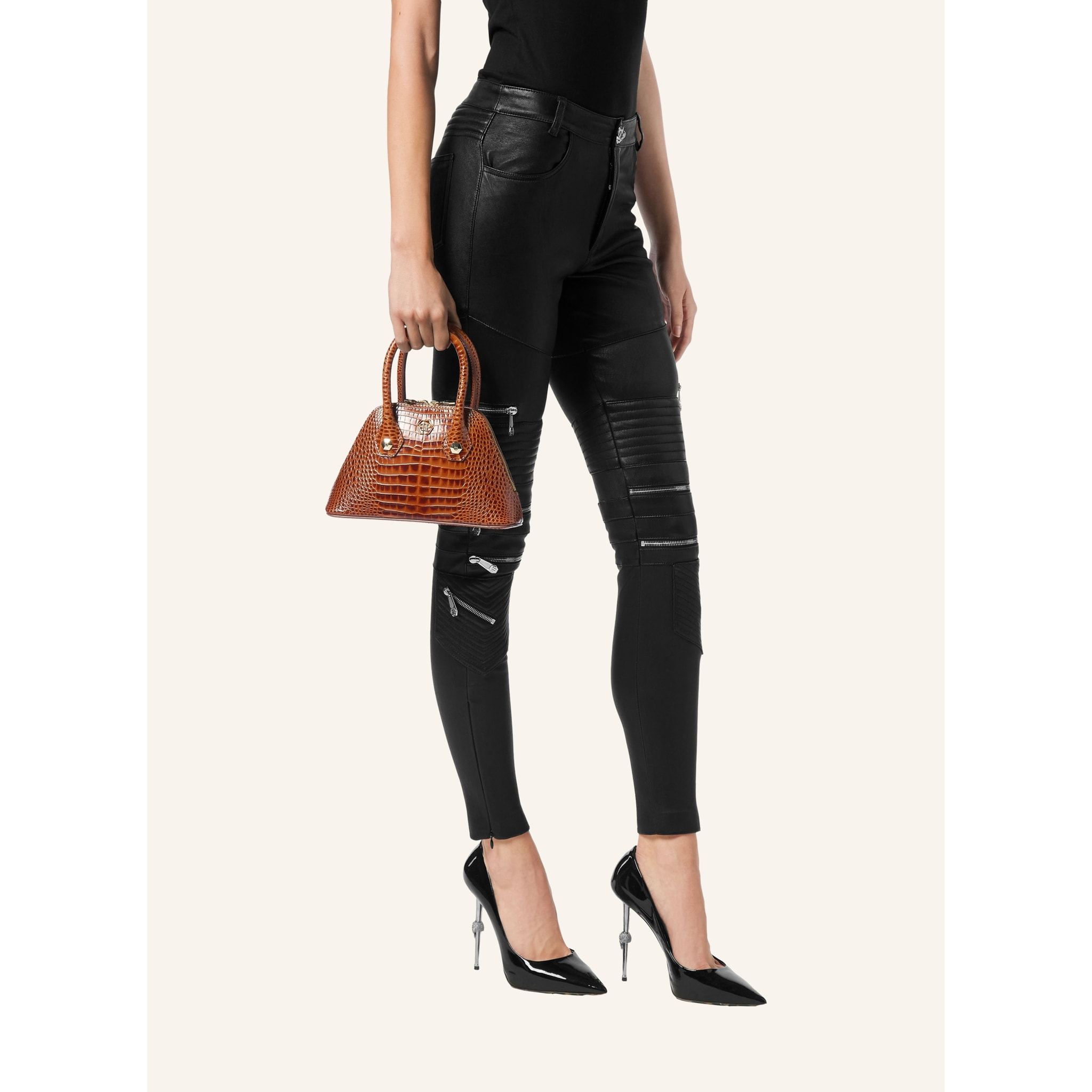 PHILIPP PLEIN Bolsa de asas COCCO