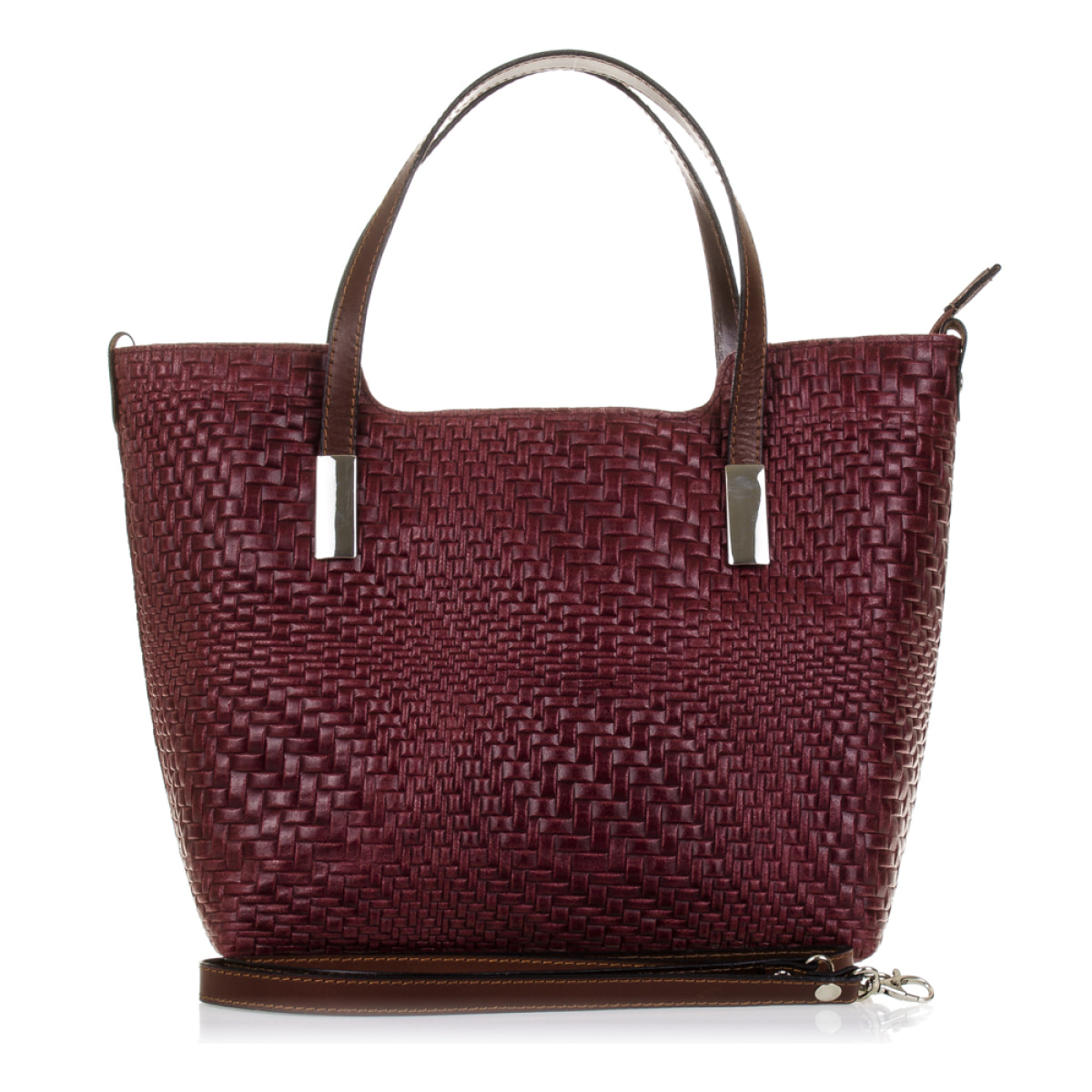 Filippa Bolso tote Mujer.Piel auténtica Gamuza Grabado Entrelazado