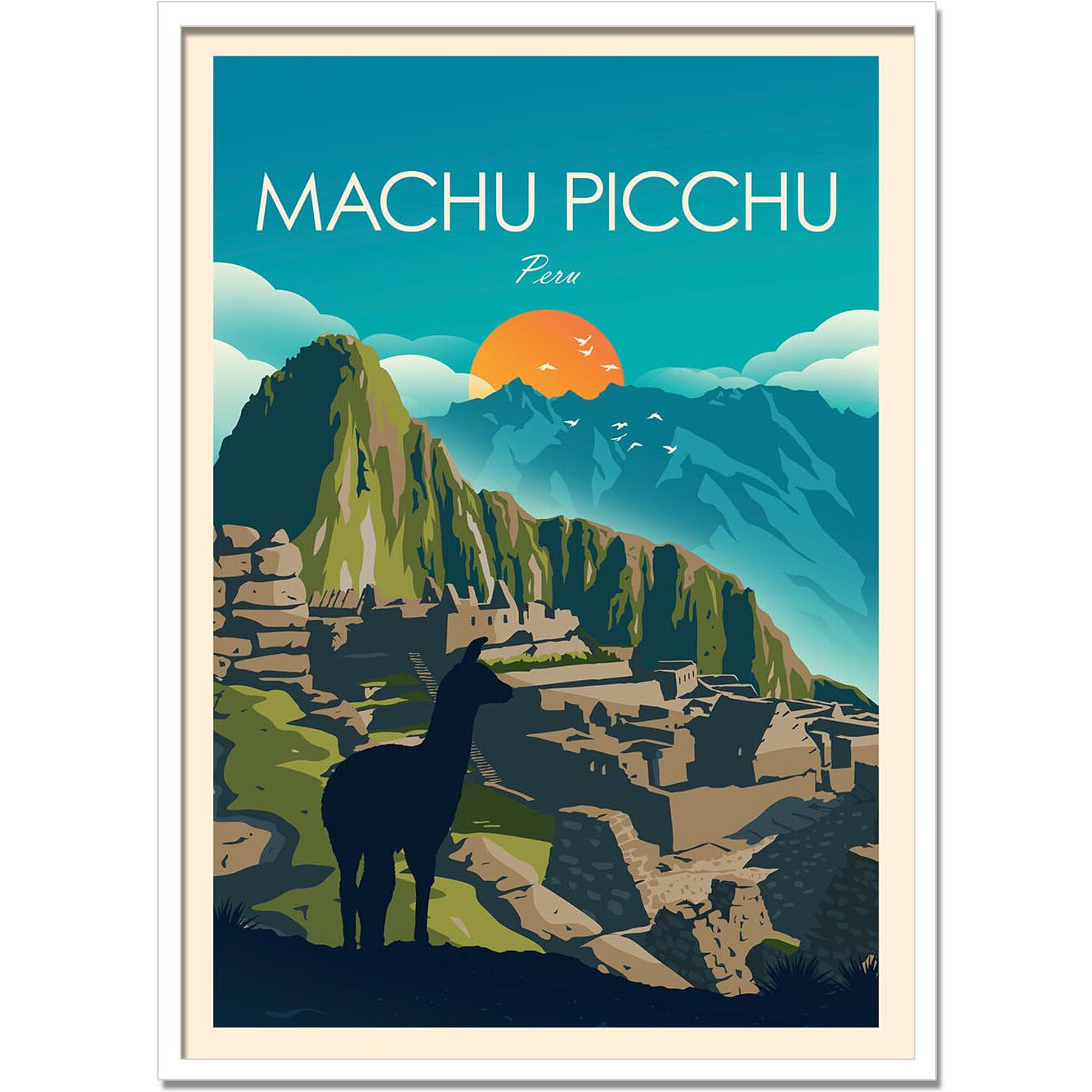 Affiche - Machu Picchu - Studio Inception