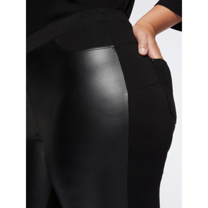 Fiorella Rubino - Pantalones skinny de viscosa ECOVERO™ - Negro