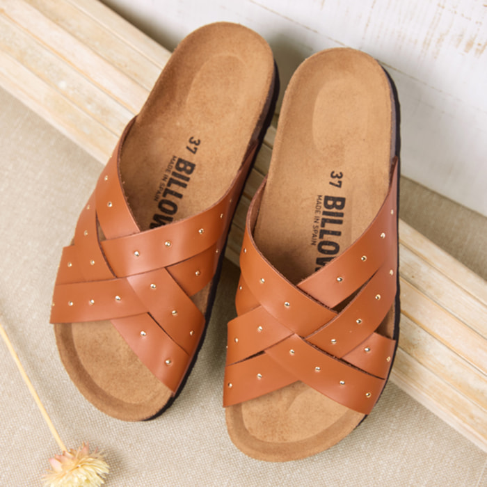 SANDALIA PLATAFORMA BILLOWY MARRON