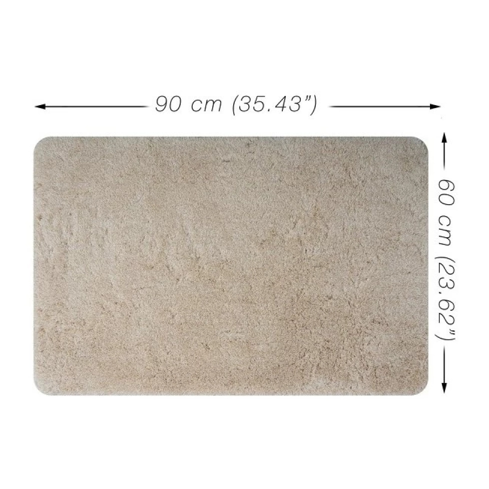 Tapis de bain Acrylique BRIZZOLO Beige Spirella