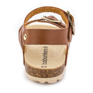 Sandalia BABUNKERS MARRON