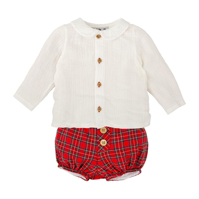 Conjunto Bebe Niño Muerdago