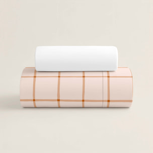 Funda Nórdica Estampada - Cierre Solapa - 100% Algodón - Incluye 1/2 Fundas de Almohada - Chiva