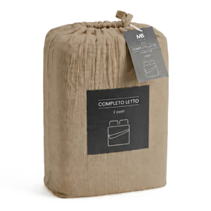 COMPLETO LETTO WATER WASHED MATRIMONIALE