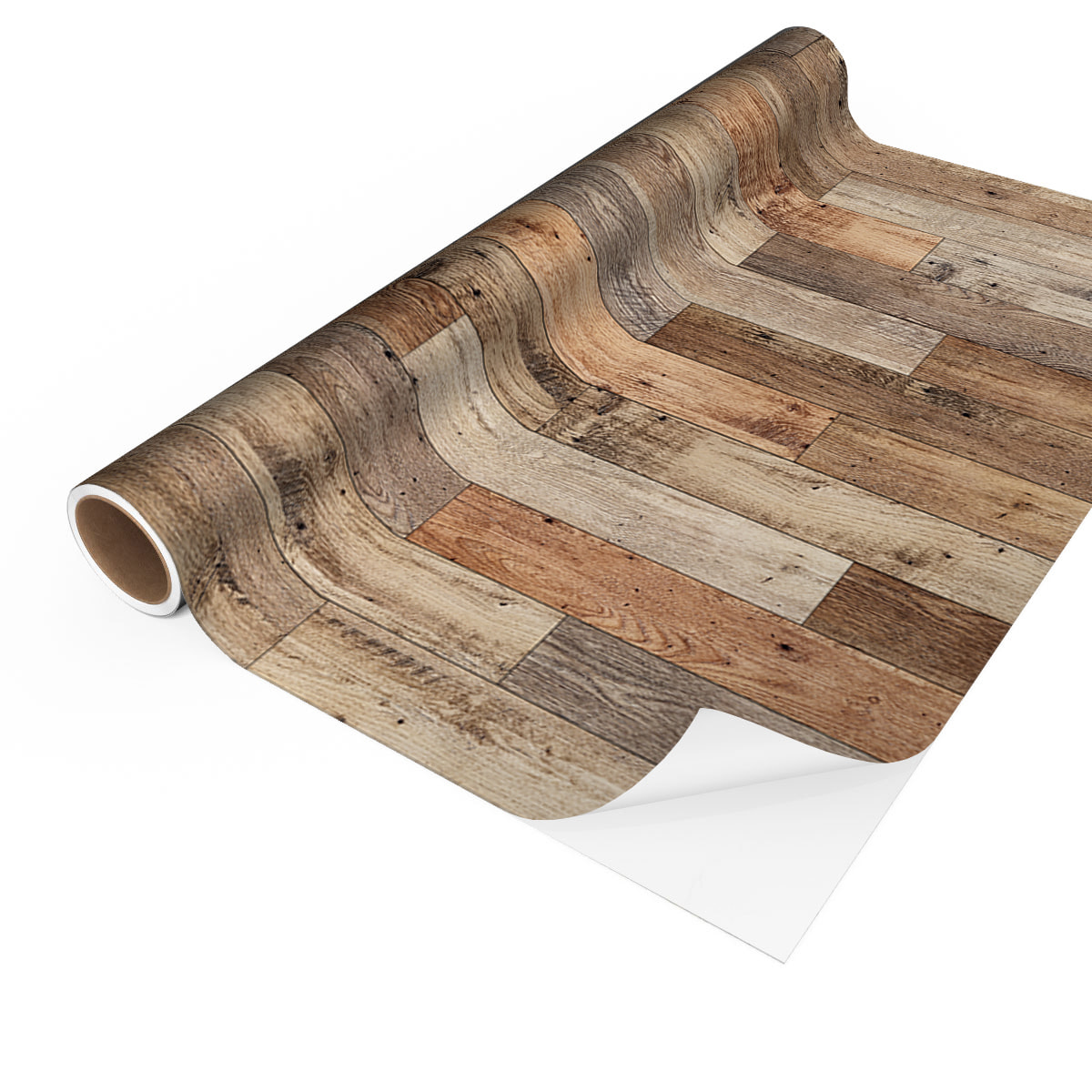 Revêtement sticker sol - PARQUET BOIS DU COLORADO - Rouleau adhésif Protection Anti-dérapant