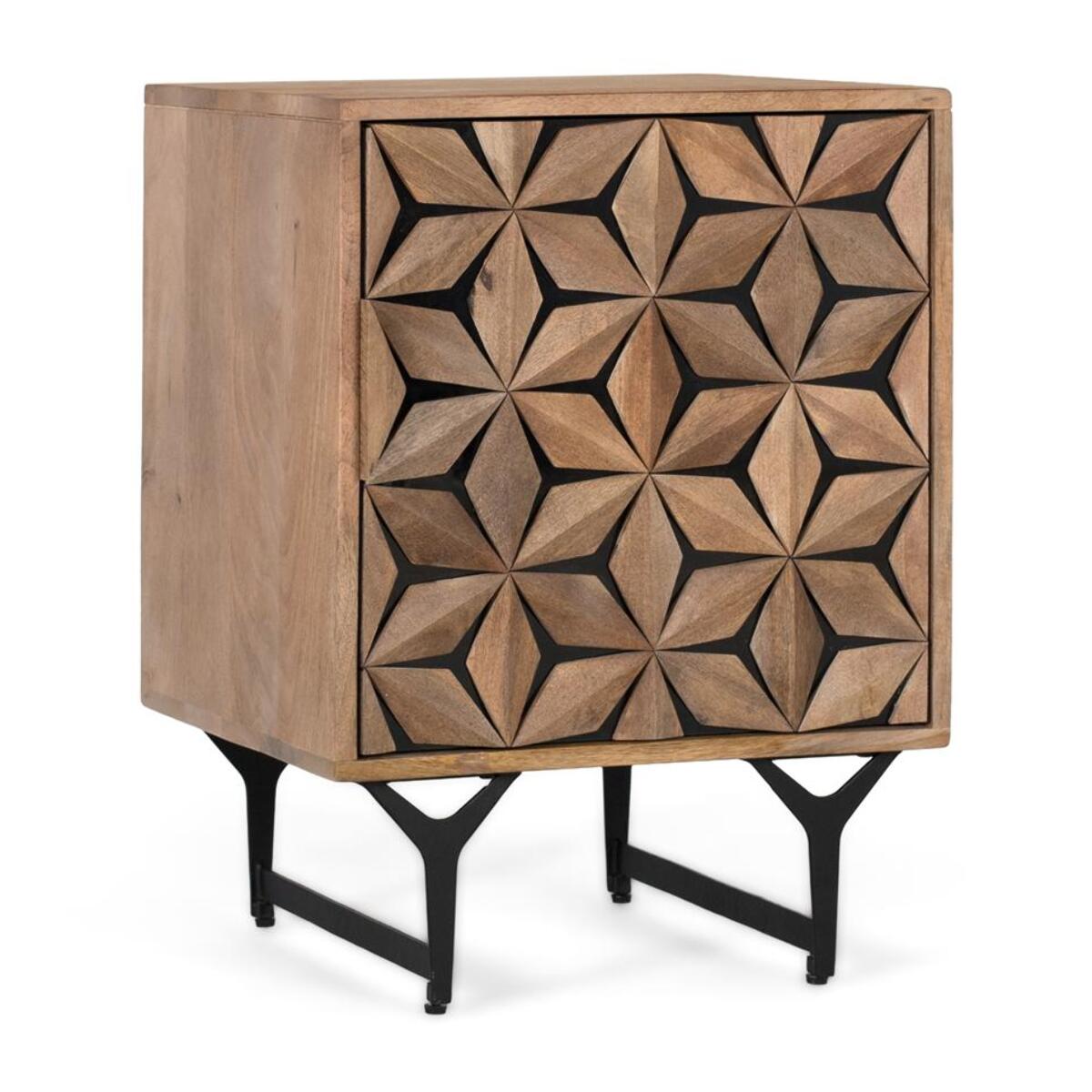 Mesita de noche - banco a los pies de la cama 64x47x40