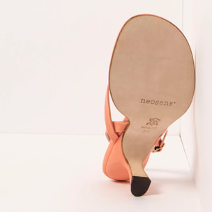 Sandalias con tacón S3166 NAPPA PEACH PINK/ GLERA color Peach pink