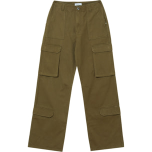 Pantalone cargo in twill