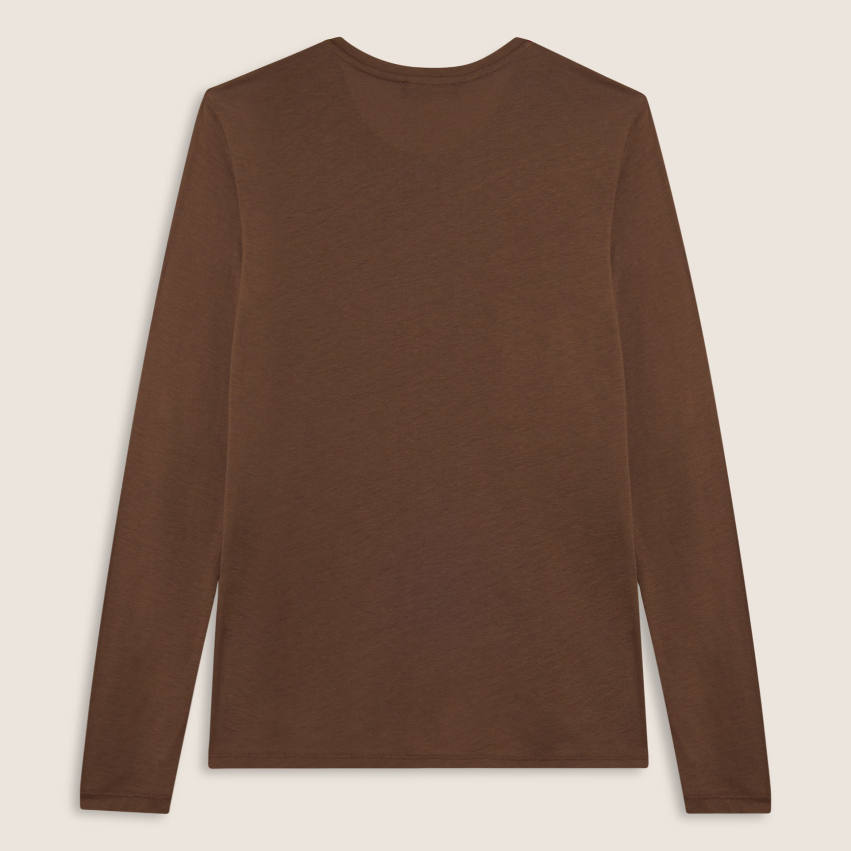 T-shirt donna manica lunga con grafica metallizzata