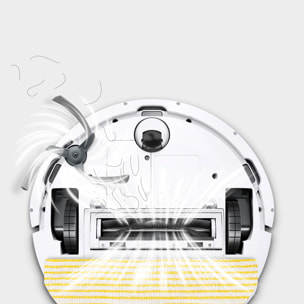 Aspirateur robot laveur KARCHER RVC 3 - 15000 PA - connecté - navigation lidar - 130 min