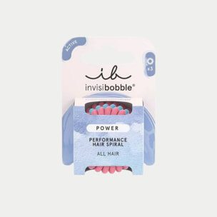Original Power Fluffy, Rose and Ice – Elastico a Spirale Rosa e Azzurro