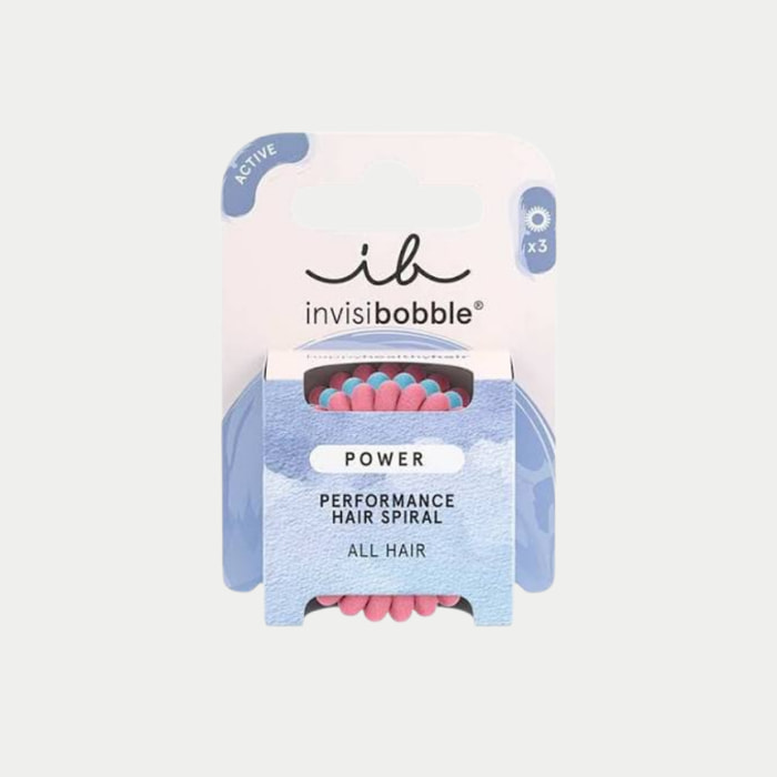 Original Power Fluffy, Rose and Ice – Elastico a Spirale Rosa e Azzurro