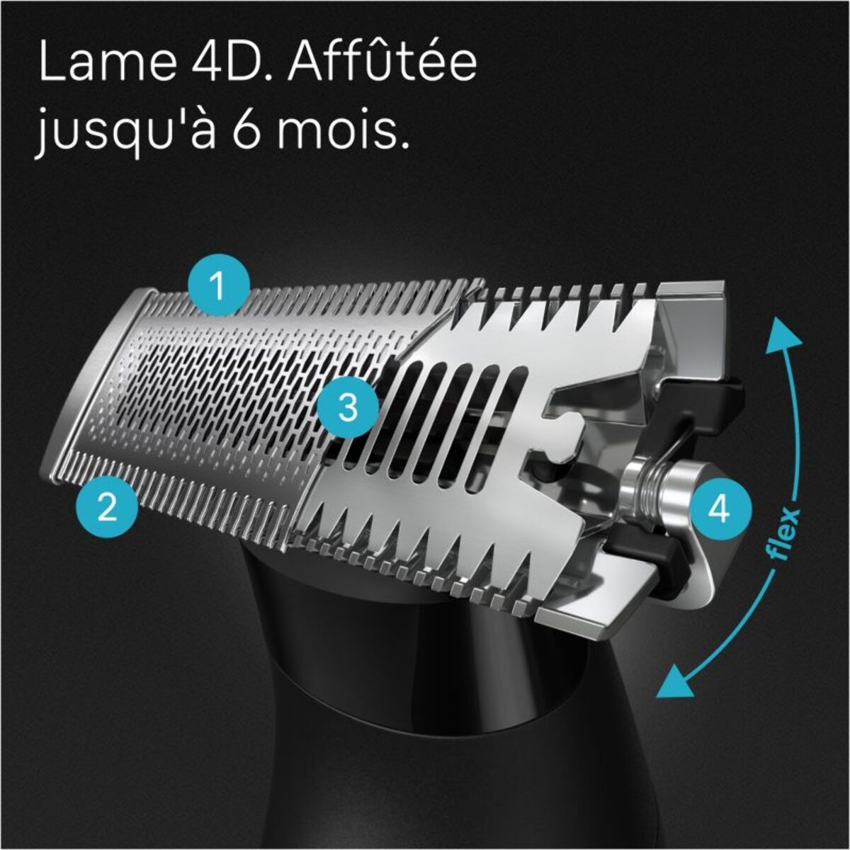 Tondeuse barbe BRAUN Series X XT5100