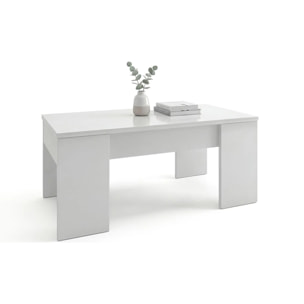 Mesa de centro elevable Vita Blanco Artik (Blanco Mate)