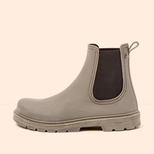 Botines NA35 RUBBER TOPO-TESTA / CHUVA color Topo-testa