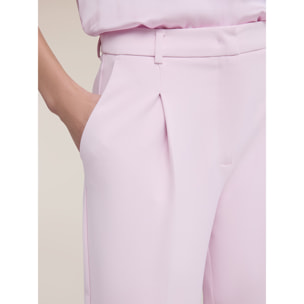 Motivi - Pantaloni palazzo in crêpe - Rosa