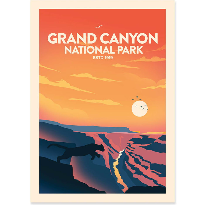 Affiche - Grand Canyon National Park - Studio Inception