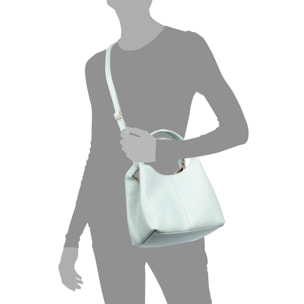 Barasso bolso de mano mujer. Piel auténtica Dollaro.