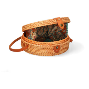 Borsa a tracolla  da donna In Paglia Prodotto Vegano 20x20x10 cm