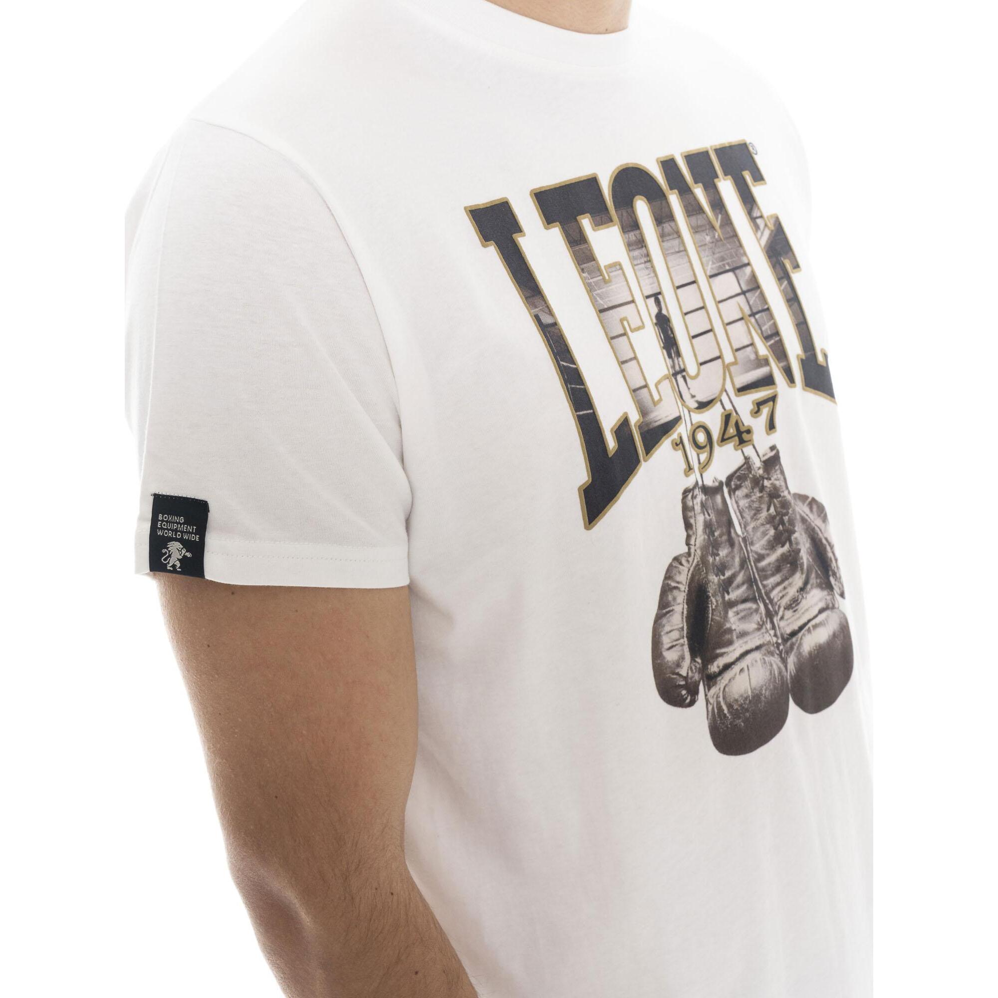 Camiseta hombre Leone 1947 Apparel manga corta algodón estampado gráfico