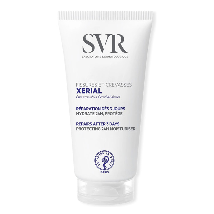 Xerial Fissures & Crevasses - Crème Protectrice et Réparatrice 7 jours - 50 ml