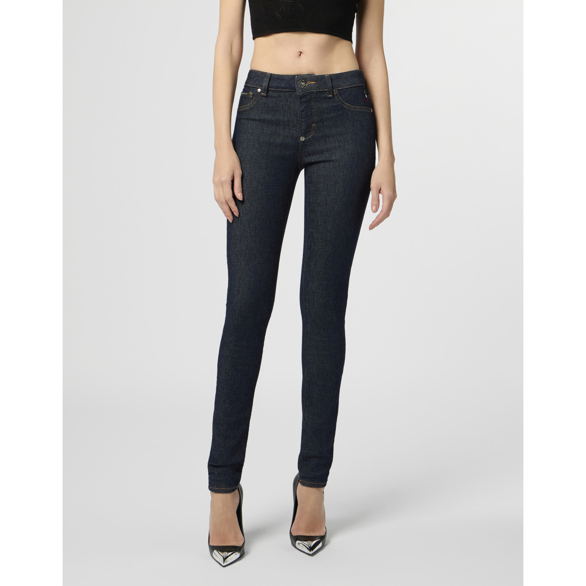 PHILIPP PLEIN Super Stretch Jeggings Basic