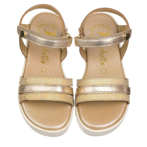 Sandalia flexible velcro