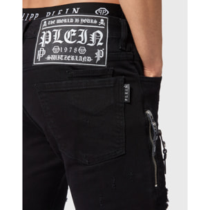 PHILIPP PLEIN Vaqueros de corte recto